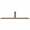 Ekena Millwork Portland Smooth Timber Gable Bracket, Douglas Fir, 72"W x 24"H x 1 1/2"D x 3 1/2"F, 8/12 Pitch GBW072X24X0204POR00SDF - alternate 5